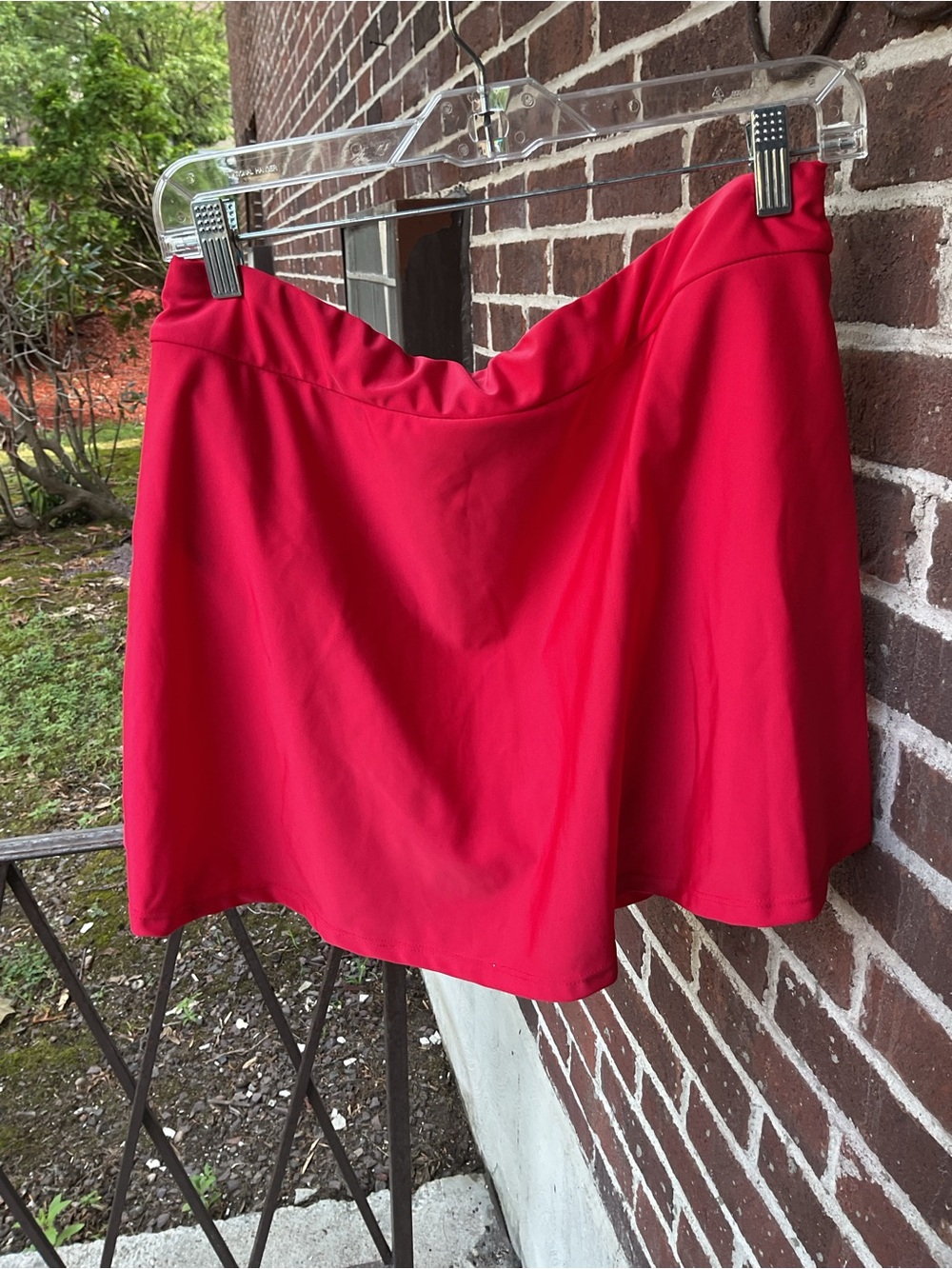 Women’s Red Swim Skirt - Brand Unspecified